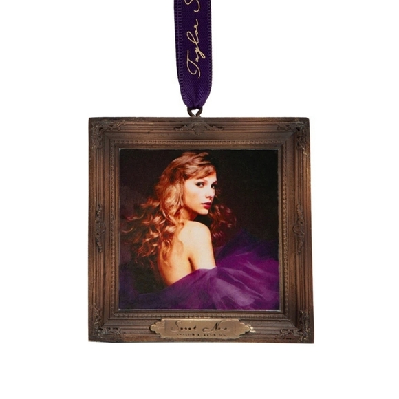 💜 New Speak Now Taylor Swift Christmas Ornament Photo Frame - Picture 2 of 6